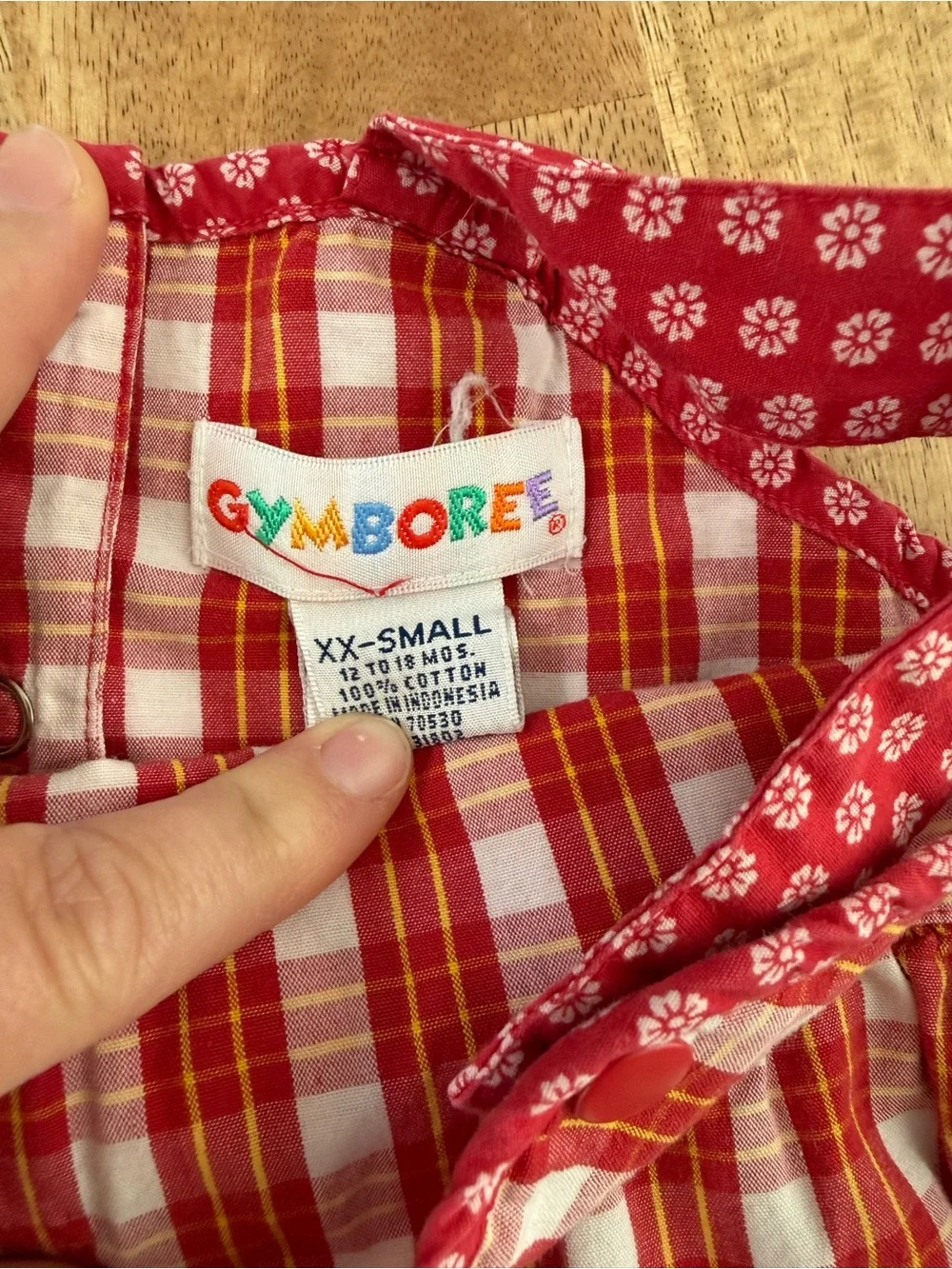 Vintage‎ Gymboree 1998 Country Meadows collection Candy Apple Bubble